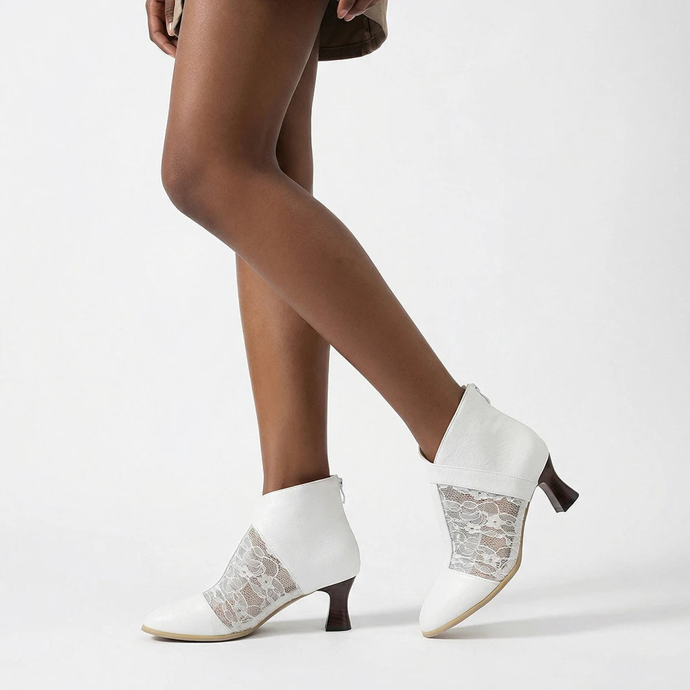 Vesper Lace Booties