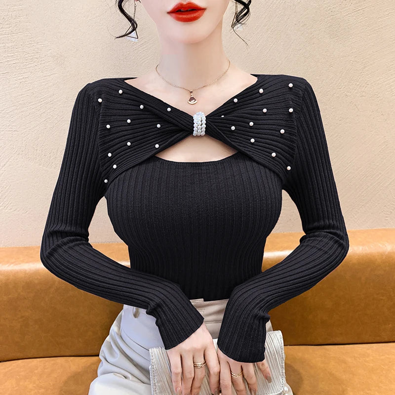 Monroe Pearl Knot Top