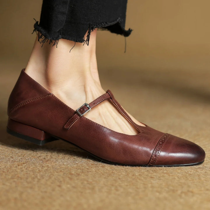Belgrave Handmade Leather Flats