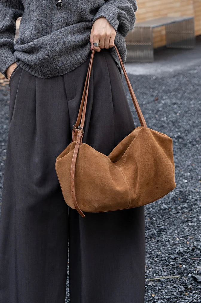 Marlow Suede Shoulder Bag