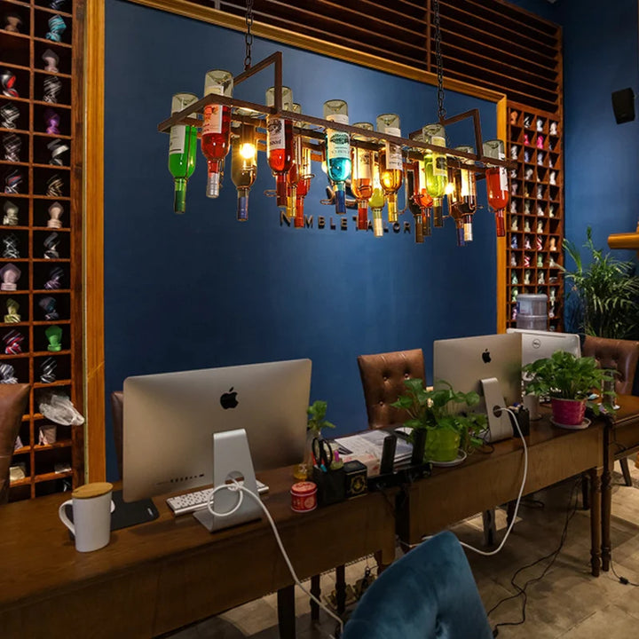 Barrelhouse Retro Chandelier