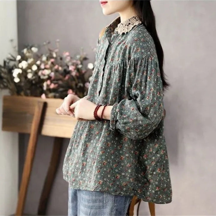 Fleur Linen Blouse