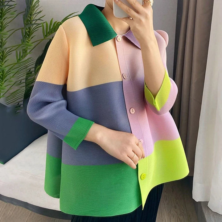 Palette Pleated Shirt