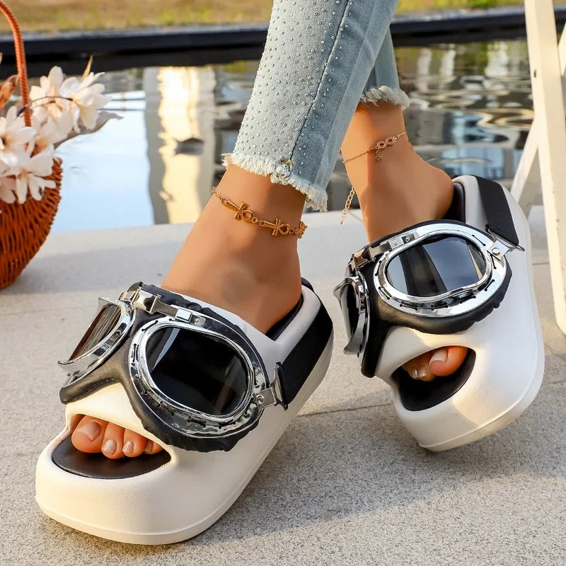 Aviatrice Goggle Platform Slides