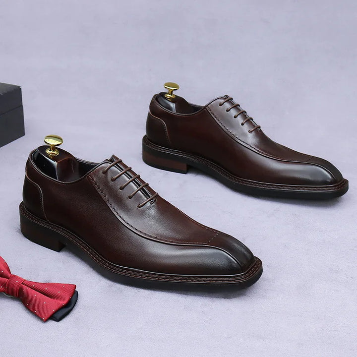 Castellano Squared Oxford Shoes