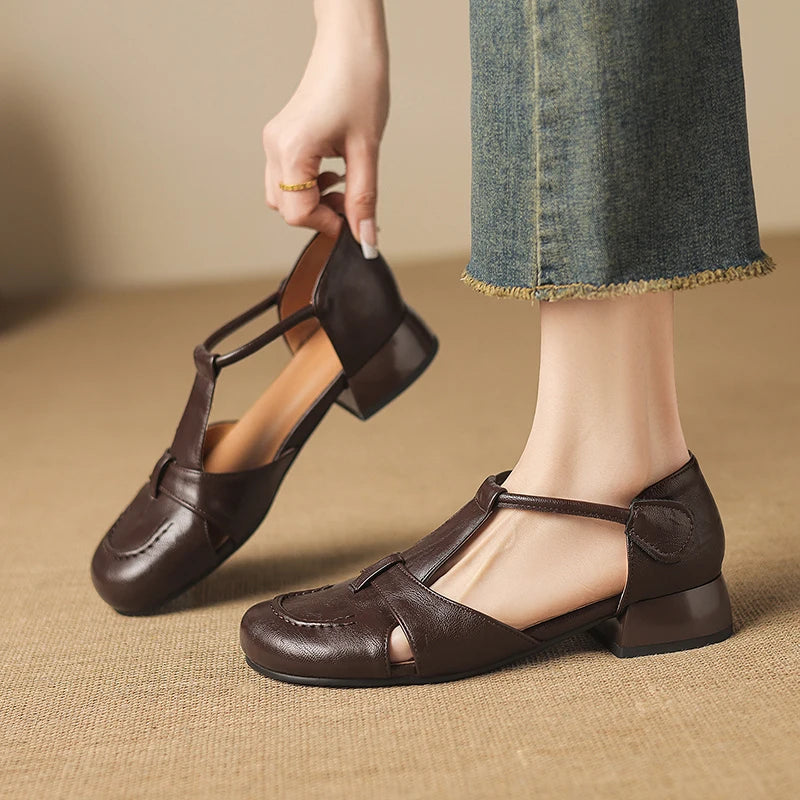 Bellina T-Strap Sandals