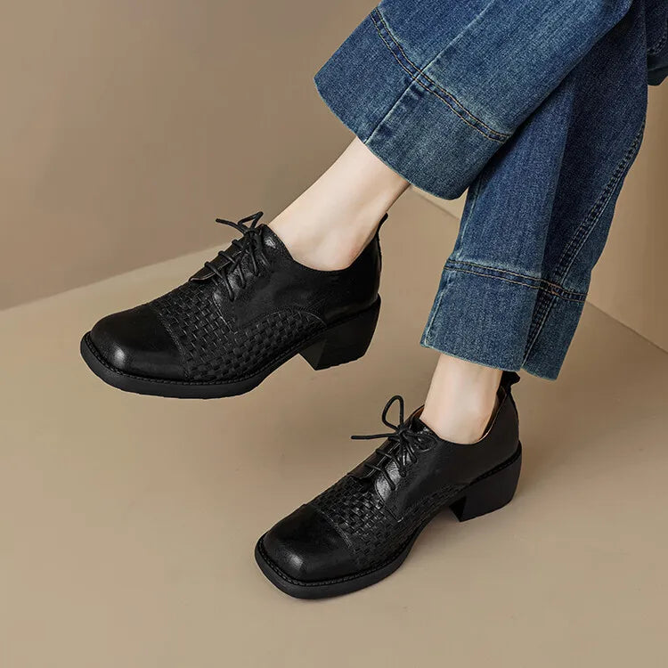 Cortile Leather Oxfords