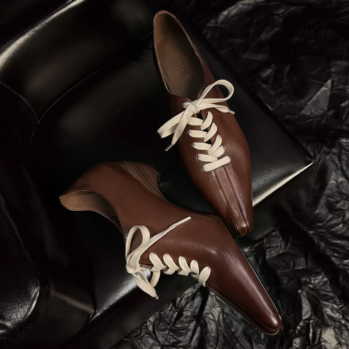 Virelli Leather Oxfords