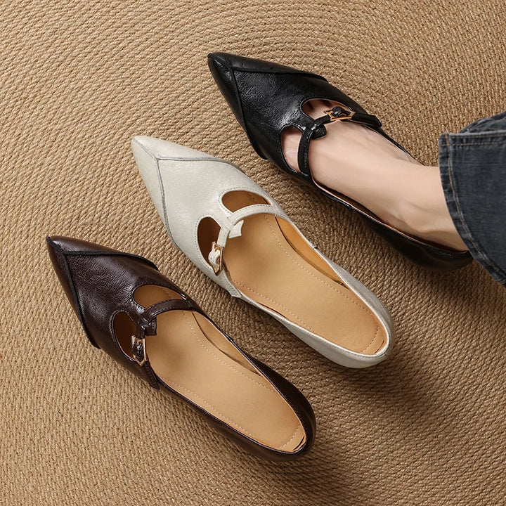 Vexa Leather Heels