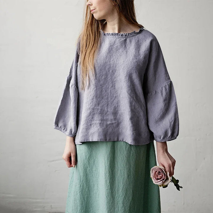 Juniper Linen Blouse