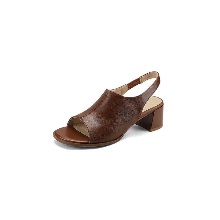 Montara Leather Slingbacks