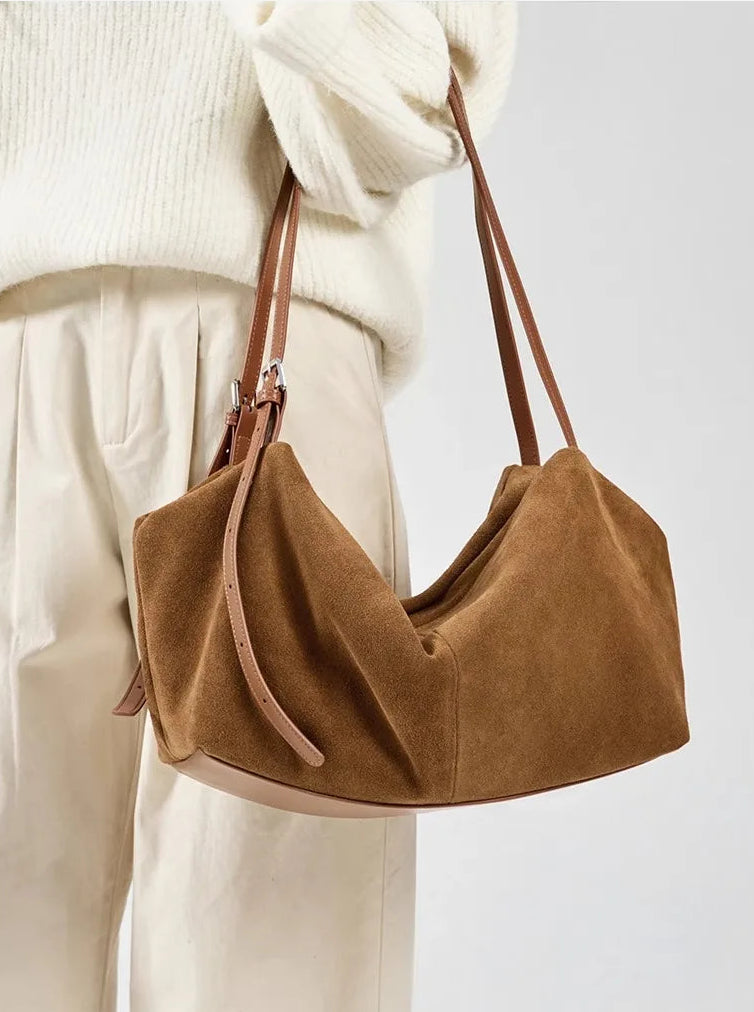 Marlow Suede Shoulder Bag
