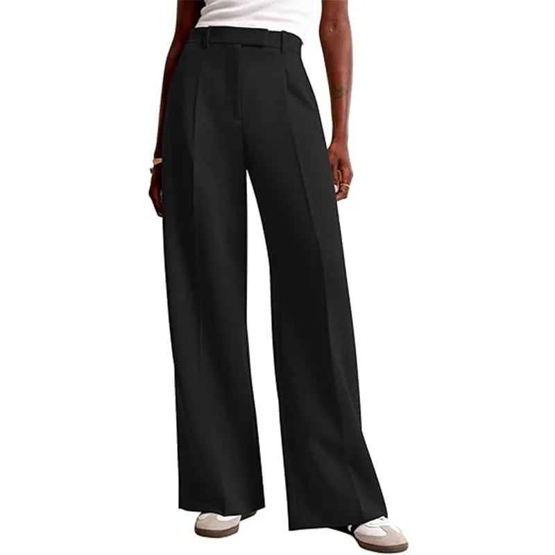 Pieghetta Pleated Wide-Leg Trousers