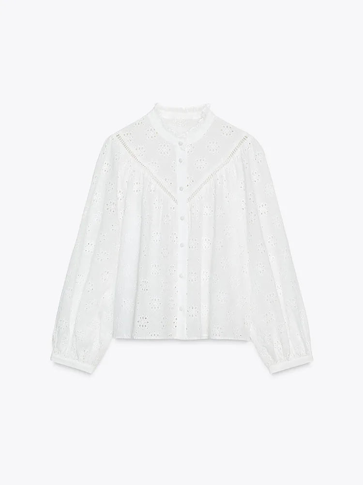 Rosalie Eyelet Blouse