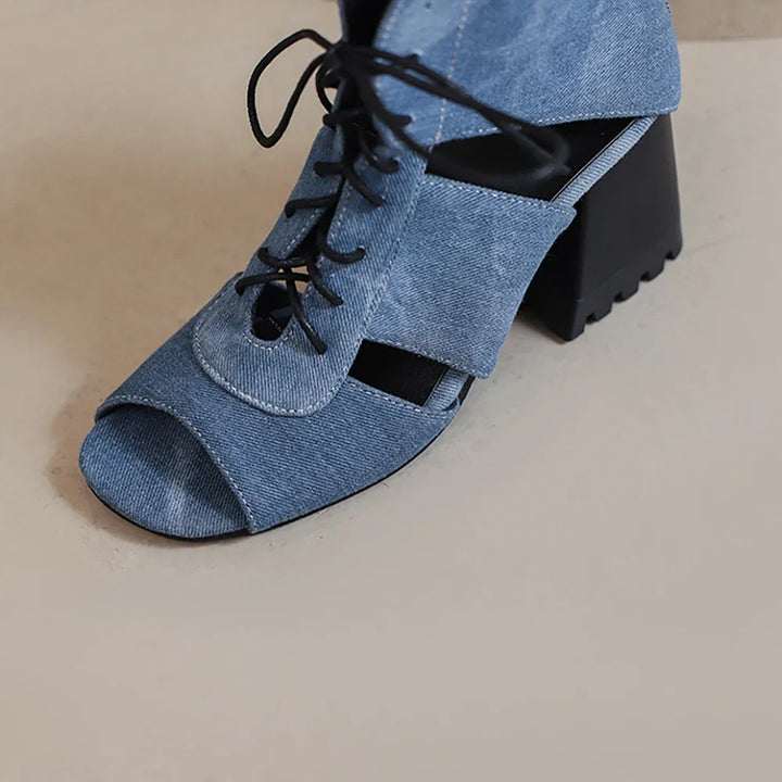 Cassia Cutout Sandals