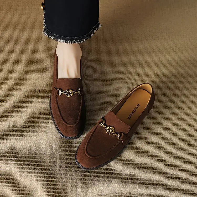Clara Nubuck Loafers