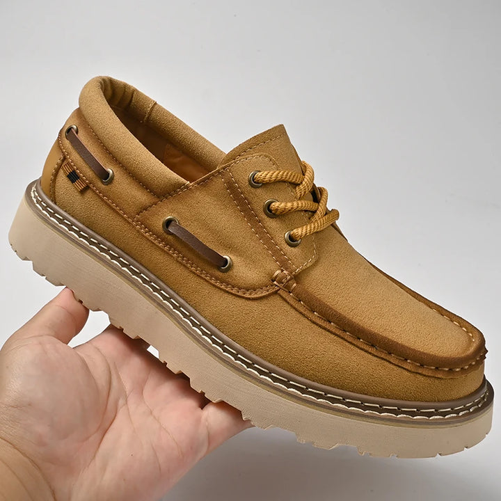 Mercer Leather Moc Oxfords