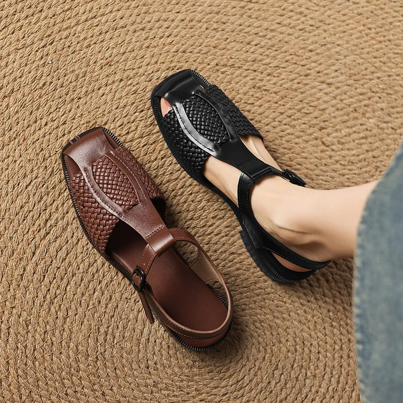 Vineyard Leather Sandals