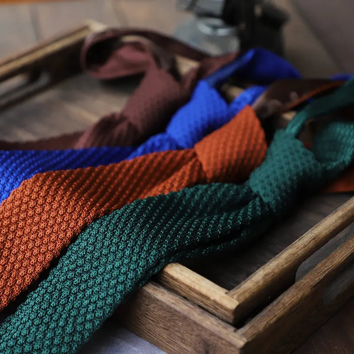 Slatefield Weave Tie