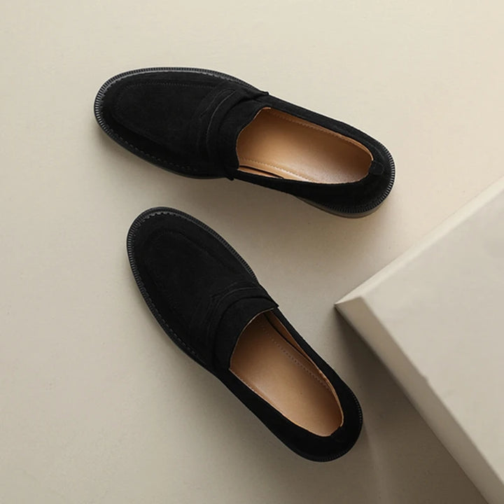Corvani Suede Loafers