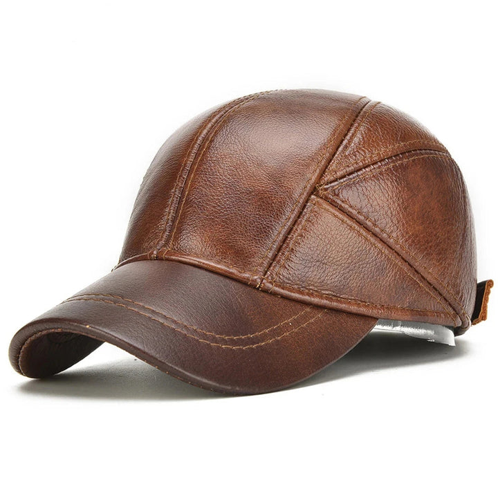 Stonebrook Leather Cap