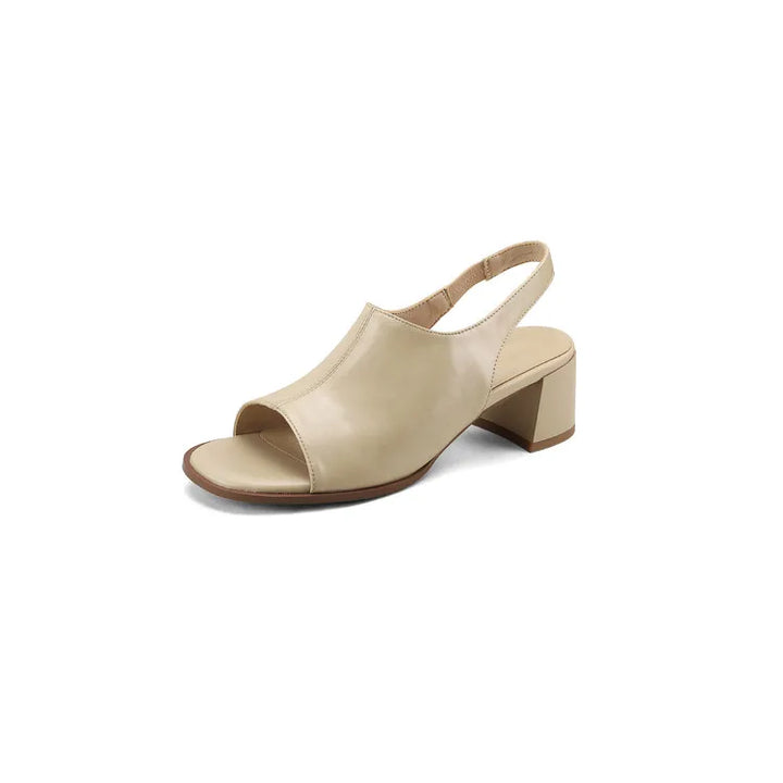 Montara Leather Slingbacks