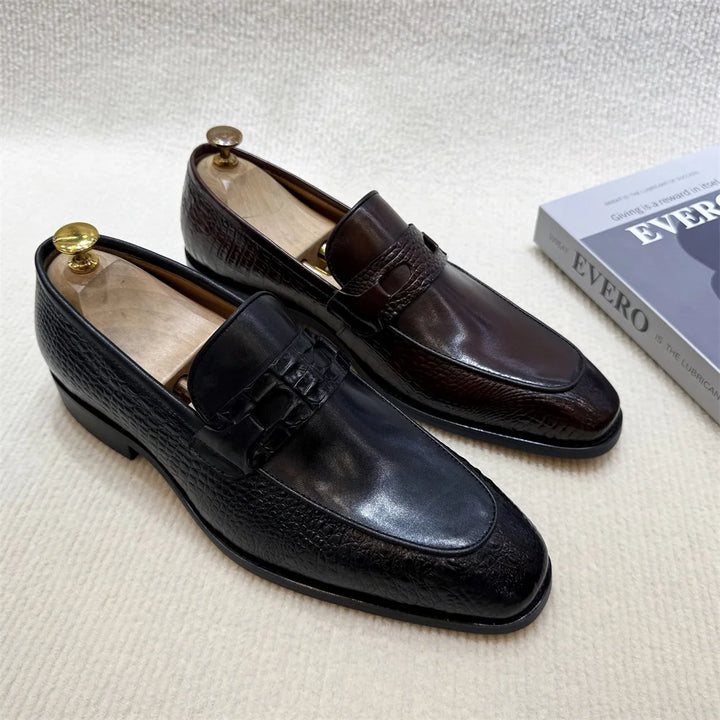 Gradenza Leather Loafers
