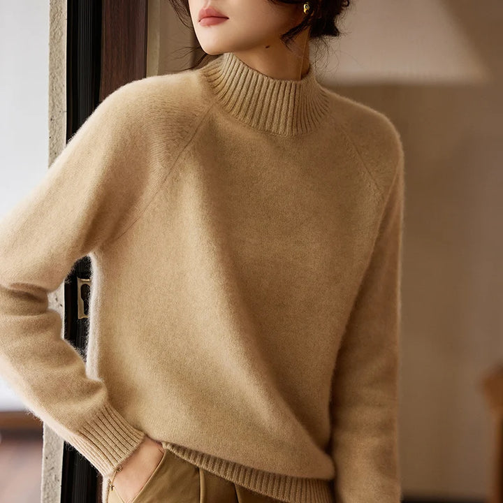 Meredith Merino Mockneck