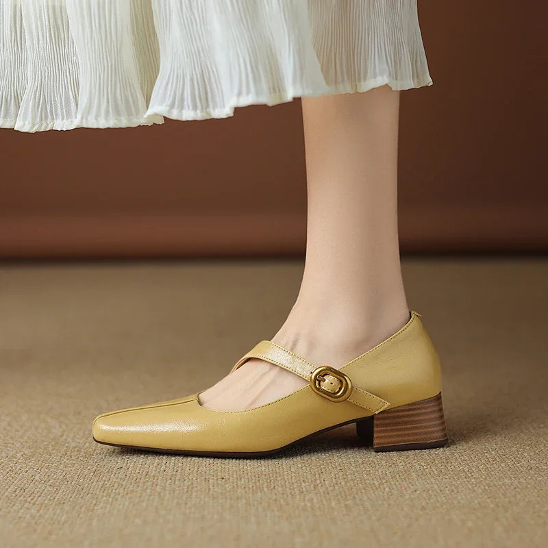 Colette Leather Mary Janes
