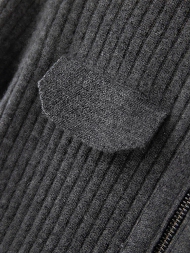 Colette Cashmere Rib Cardigan