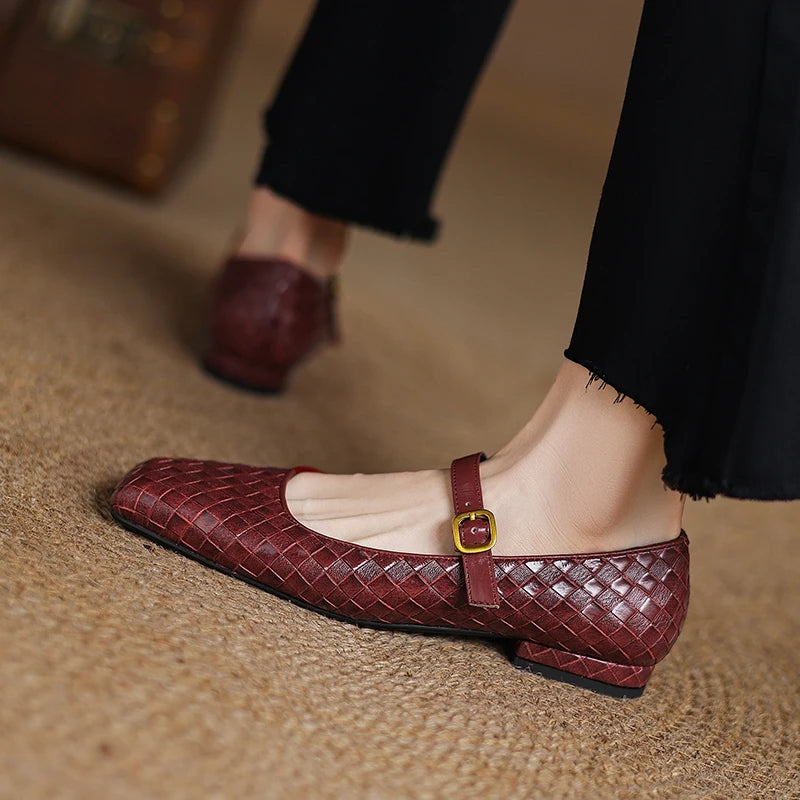 Milano Weave Flats