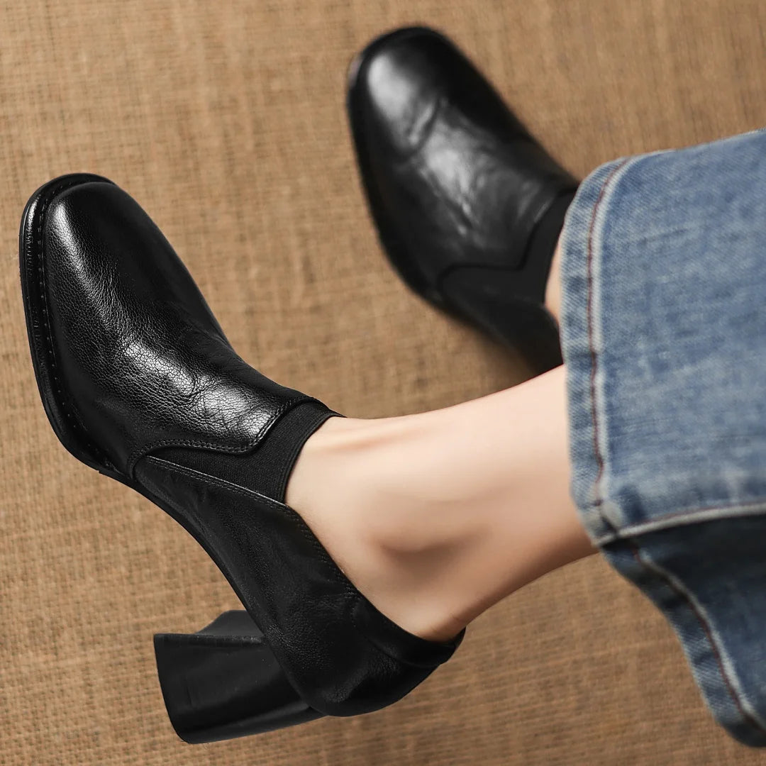 Montevita Leather Pumps
