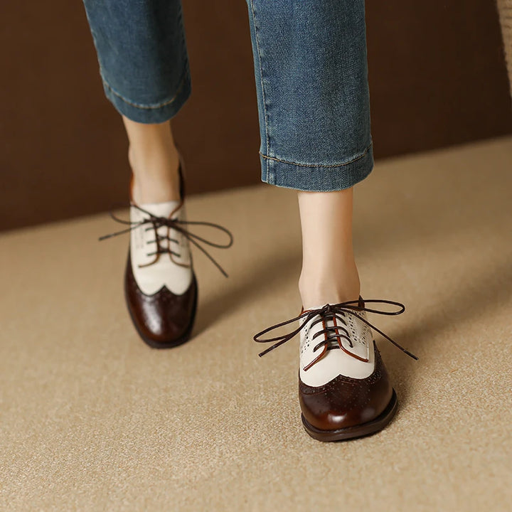 Odette Two-Tone Oxfords