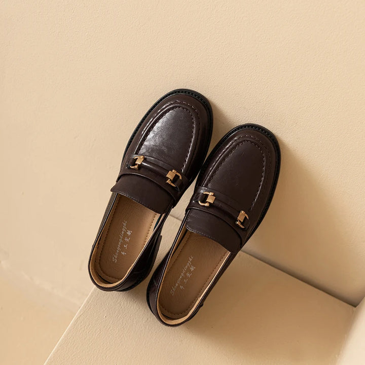 Orlena Leather Loafers