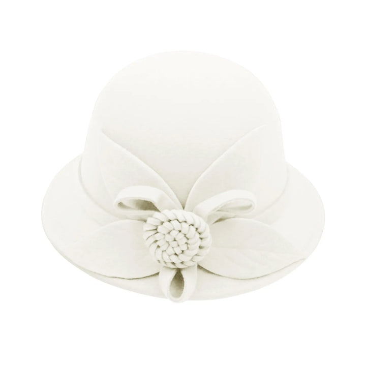 Camelia Flower Cloche Hat