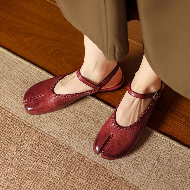 Tabion Split-Toe Mary Janes