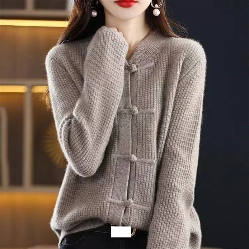 Saffron Heritage Knit Cardigan