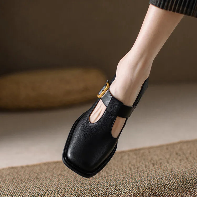 Emelina Square Toe Mary Janes