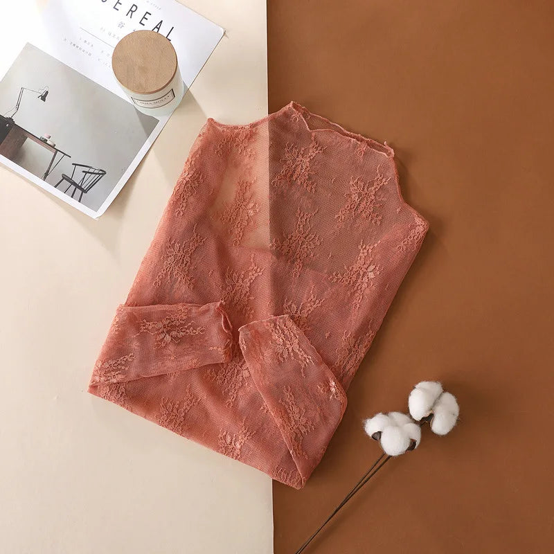 Vesper Sheer Lace Blouse