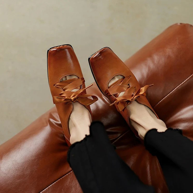 Ribbona Handcrafted Leather Shoes