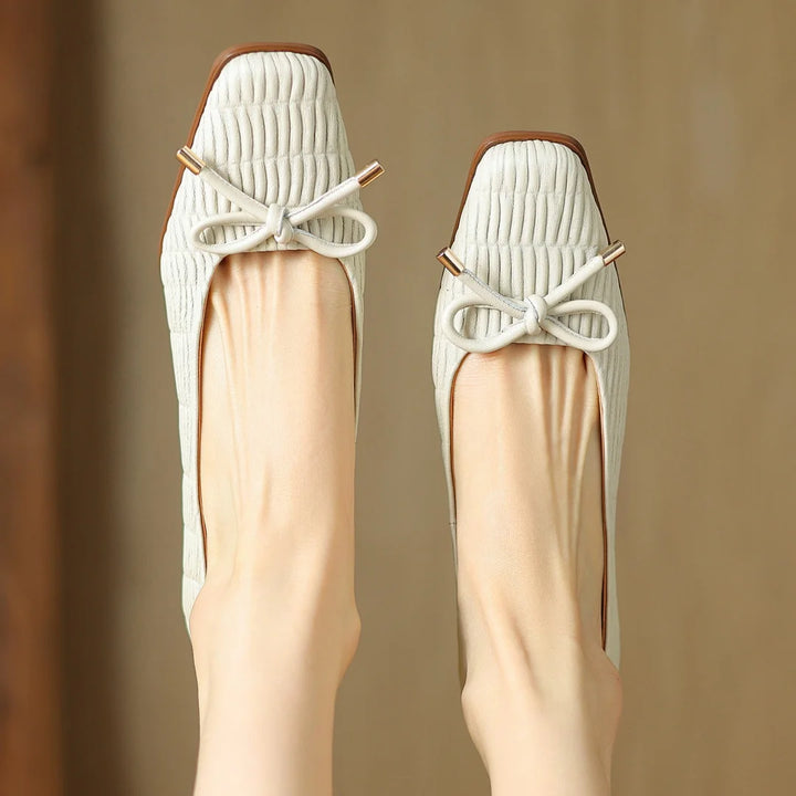 Carrara Ridged Leather Shoes