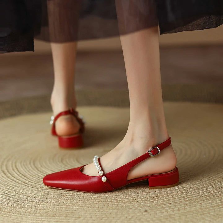 Forté Pearl Slingbacks