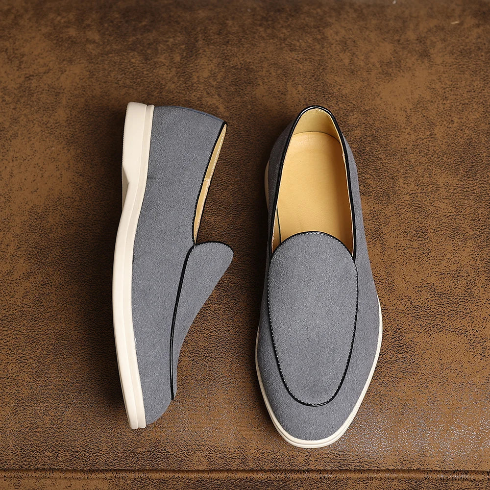 Armano Suede Slip Ons