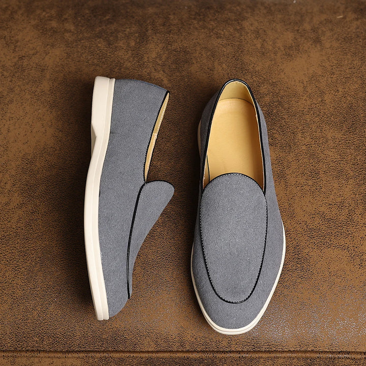 Armano Suede Slip Ons