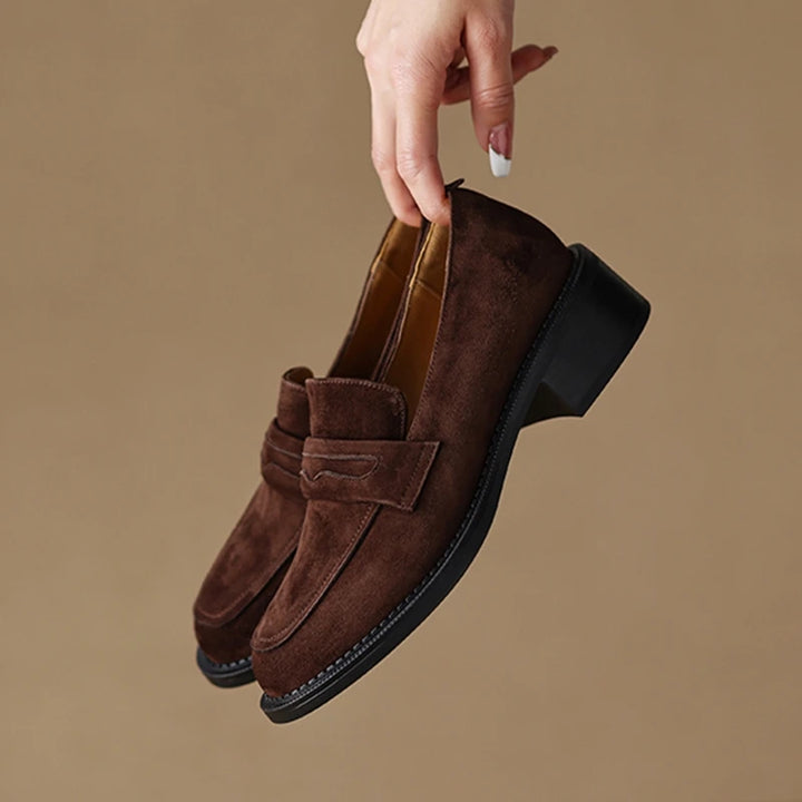 Corvani Suede Loafers