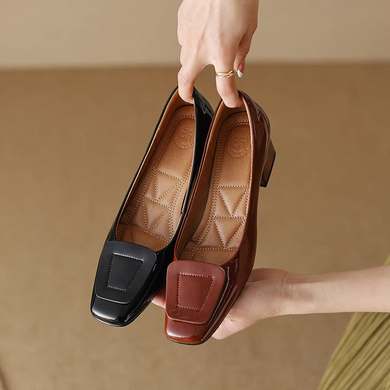 Milena Leather Pumps