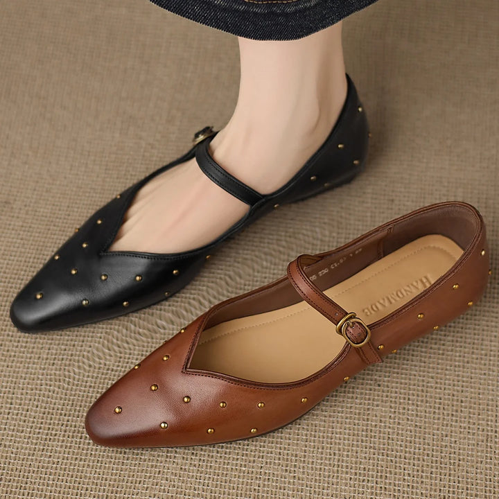Calista Studded Loafers