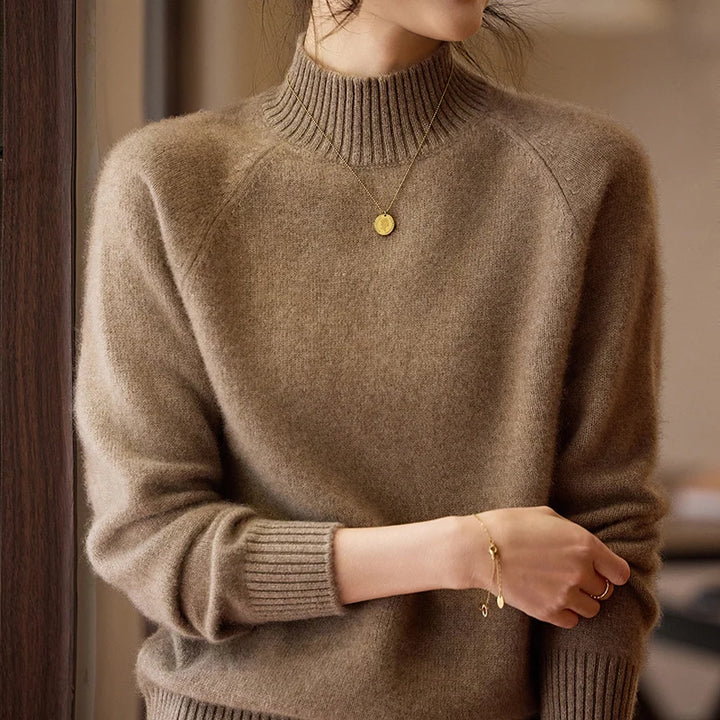 Meredith Merino Mockneck