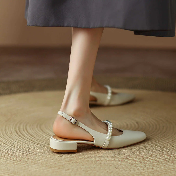 Forté Pearl Slingbacks
