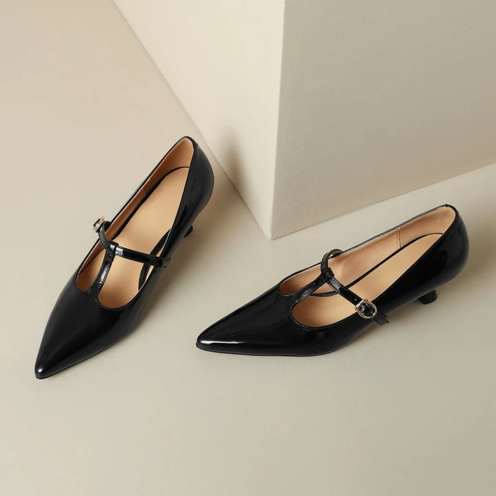 Strata T-Strap Pumps